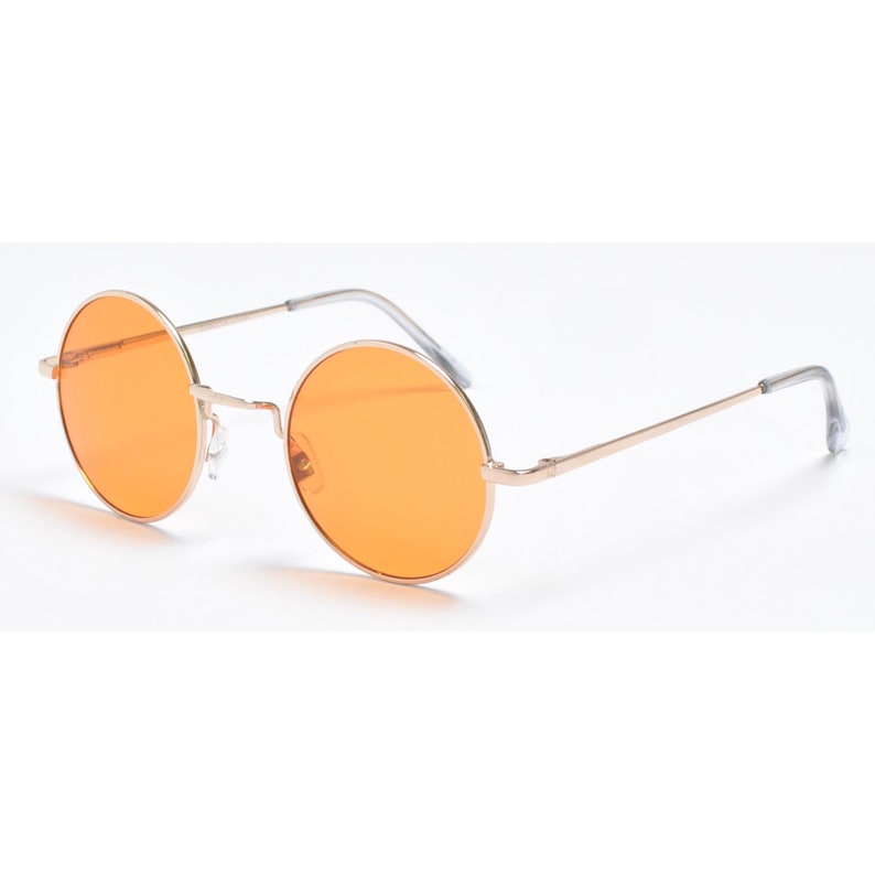 Small Round Circle Lens Sunglasses John Lennon Style UV400