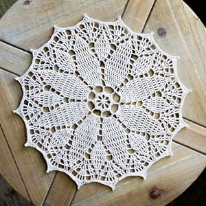 Lyra Crochet Doily Pattern