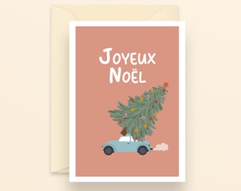 Joyeux noël - carte de noël - carte de noël marrante - carte de voeux à offrir