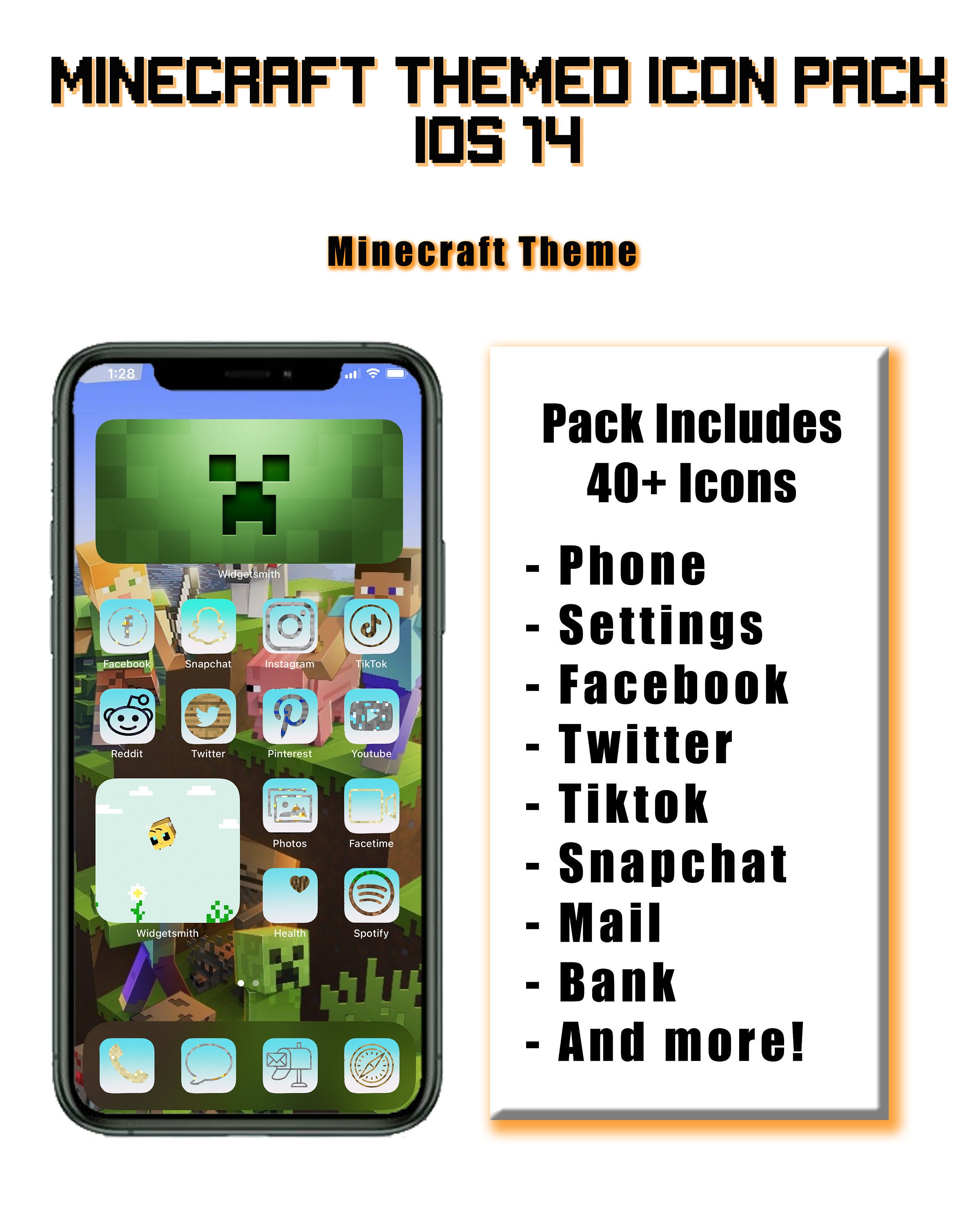 pix Brown App Icons Aesthetic Minecraft minecraft themed ios 14 icon pack ios14 aesthetic apps tan brown blue grey