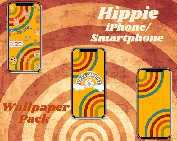 Hippy 70s aesthetic wallpaper  Hippie wallpaper Hipster wallpaper Retro wallpaper  iphone