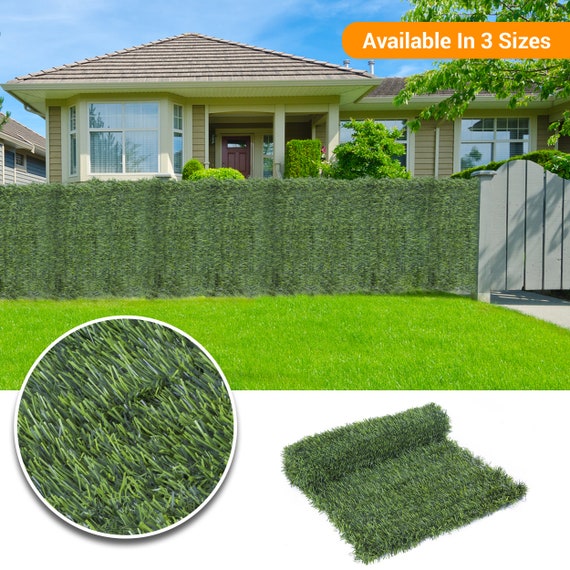 Artificial Conifer Leaf Hedge Roll Screening Privacy Screen - Etsy
