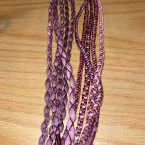 Wisteria dreadlock extensions