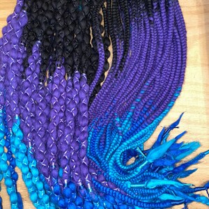 Black amethyst blue
