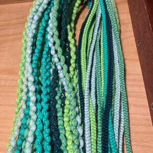 Green goddess locs