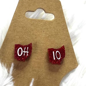OSU - Ohio State Earrings