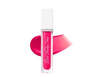Vegan Rose Lip Gloss | Strawberry Lemonade Flavor, Hydrating Oils