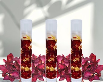 Rose Infused Lip Oil | Organic Moisturizing Oils