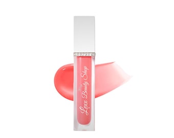 Vegan Strawberry Lemonade Lip Gloss | Hydrating Coconut Oil