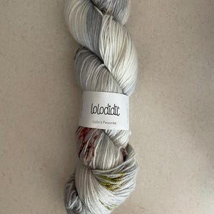 Destash Yarn: Lolodidit fingering yarn **Tin Roof Rusted**