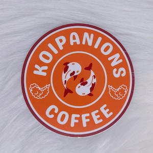 Koipanions Coffee Sticker |Josuiji Shinri - Holostars Tempus