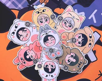 Chibi SKZ | Stray Kids Vinyl Stickers