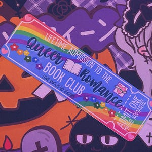 Queer Romance Bookmark | Matte or Glossy Finish