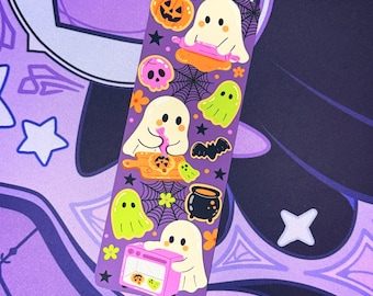 Ghost Bakery Bookmark | Spooky Halloween Laminated Bookmark