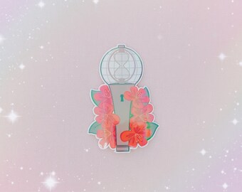 Ateez Flower Lightstick | Vinyl Sticker