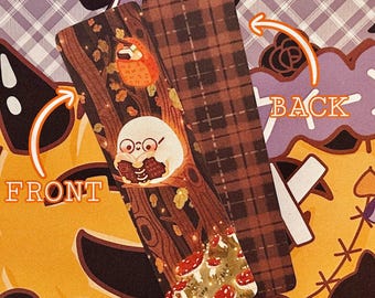Forest Ghost Bookmark | Matte or Glossy Finish
