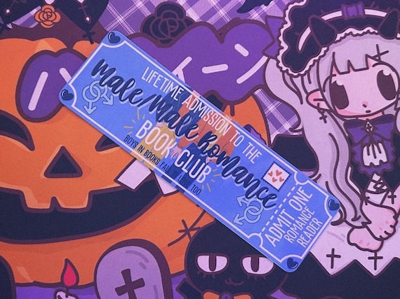 MLM Romance Bookmark: BL Novel Fan Gift - Matte or Glossy
