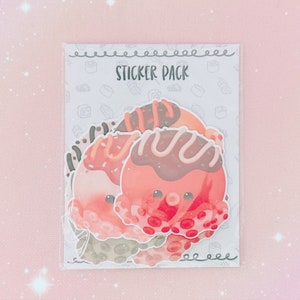 Kawaii Takoyaki | Sticker Pack