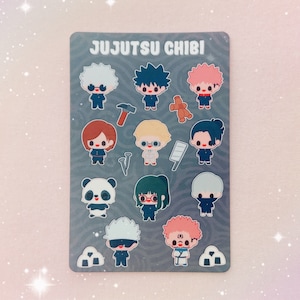 Jujutsu Chibi | Anime Sticker Sheet