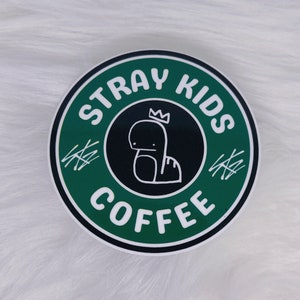 Stray Kids Coffee Sticker