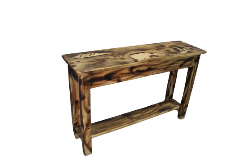 Blue Pine Console/Sofa Table image 3