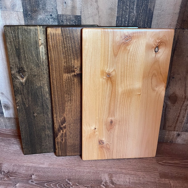 Knotty Alder Table Tops | 1" Thick |