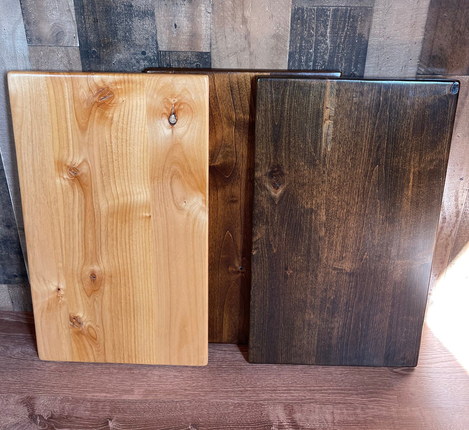 Knotty Alder Table Tops 1 Thick Etsy