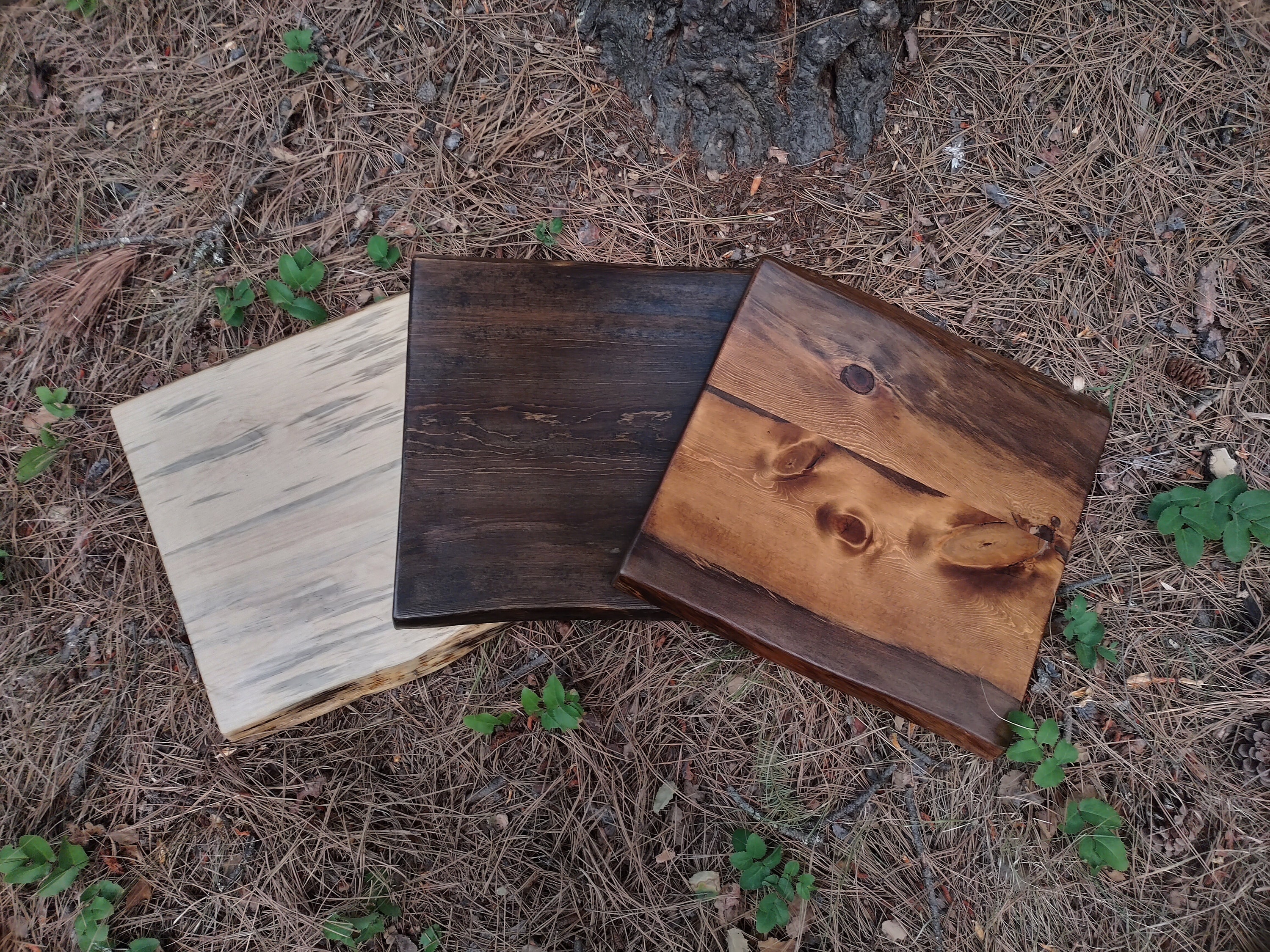 Pine Wood End Table Tops Table Tops Wood Table Tops Etsy