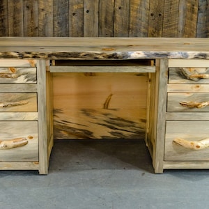 Amish Made Computer Desk with Keyboard Drawer | Wood Desk | Free Shipping | American Made