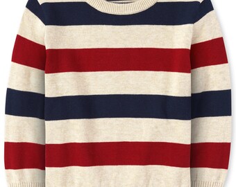 Striped Sweater - Etsy