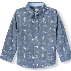 Wilderness Button-Down Collar Shirt