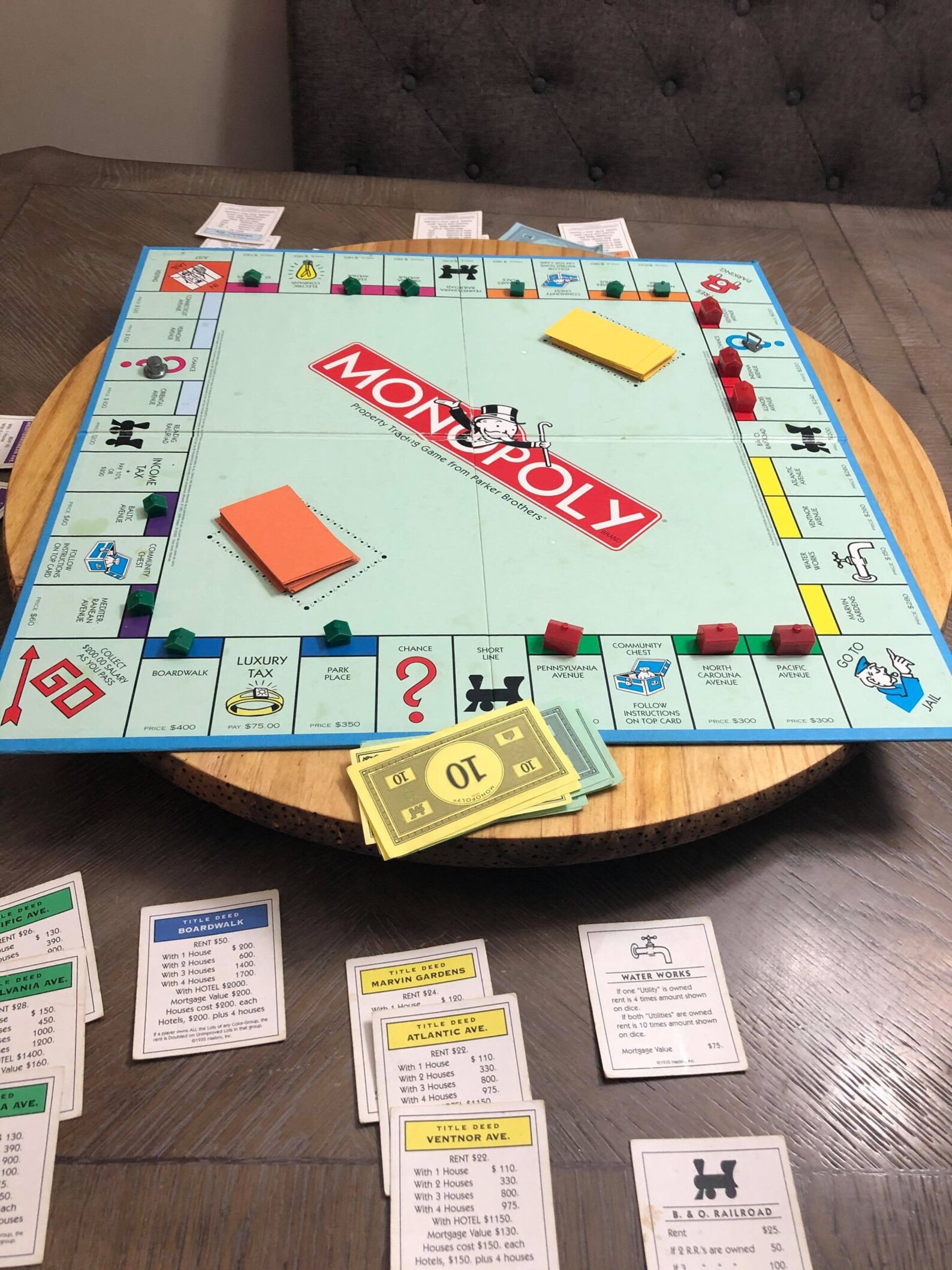 Doppelseitige große faule Susan Schwenkspiel Tisch 23 Zoll | Etsy