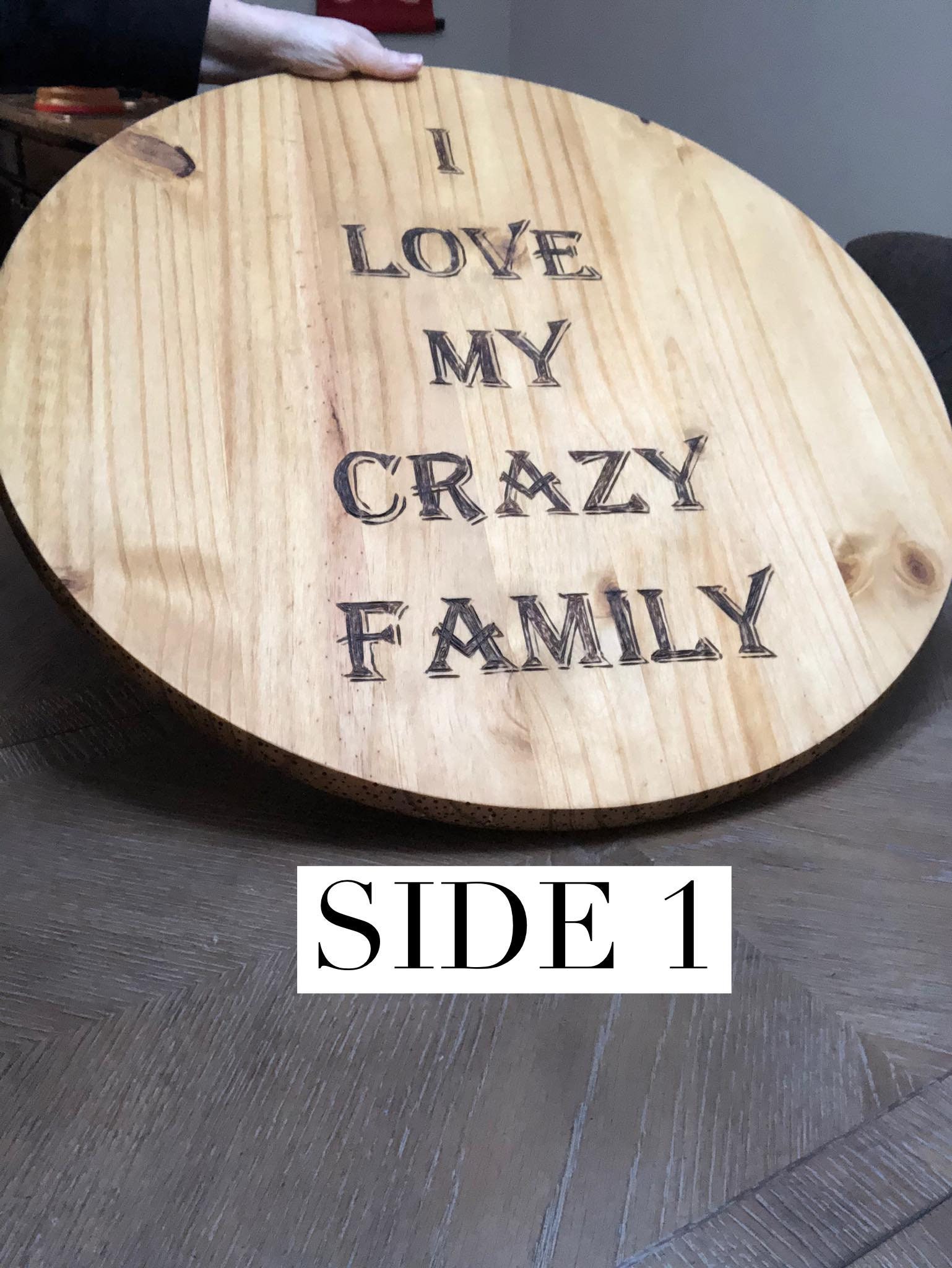 Doppelseitige große faule Susan Schwenkspiel Tisch 23 Zoll | Etsy