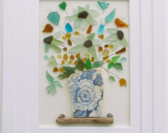 Sea glass picture