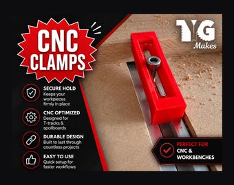 CNC Clamps - (Set of 6)
