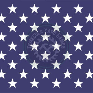 American Flag Union Vinyl Stencils Six Pack - Etsy
