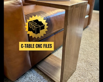 C-Table CNC File: Box Joint Design (Digital Download)