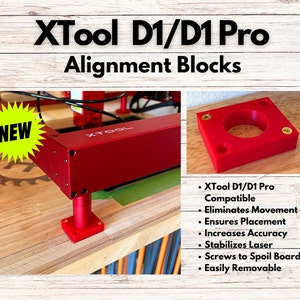XTool D1/D1 Pro Foot Alignment Blocks   - Set of 4