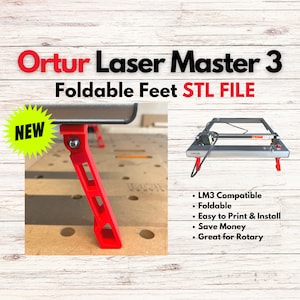Ortur Laser Master 3 折りたたみ式脚 - 3D 印刷用 STL ファイル