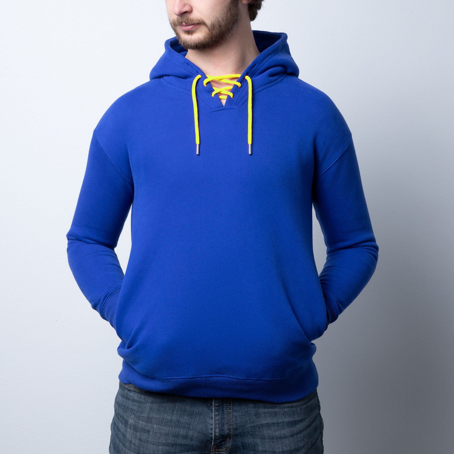 Blue Sweater Hoodie - Etsy