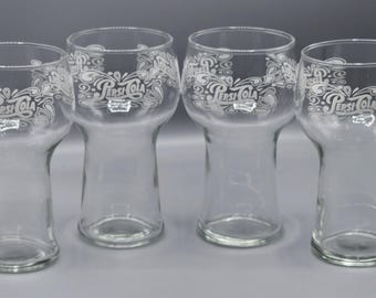 Vintage Pepsi Cola Gibson Girl Glasses - Set of 6 - Etsy
