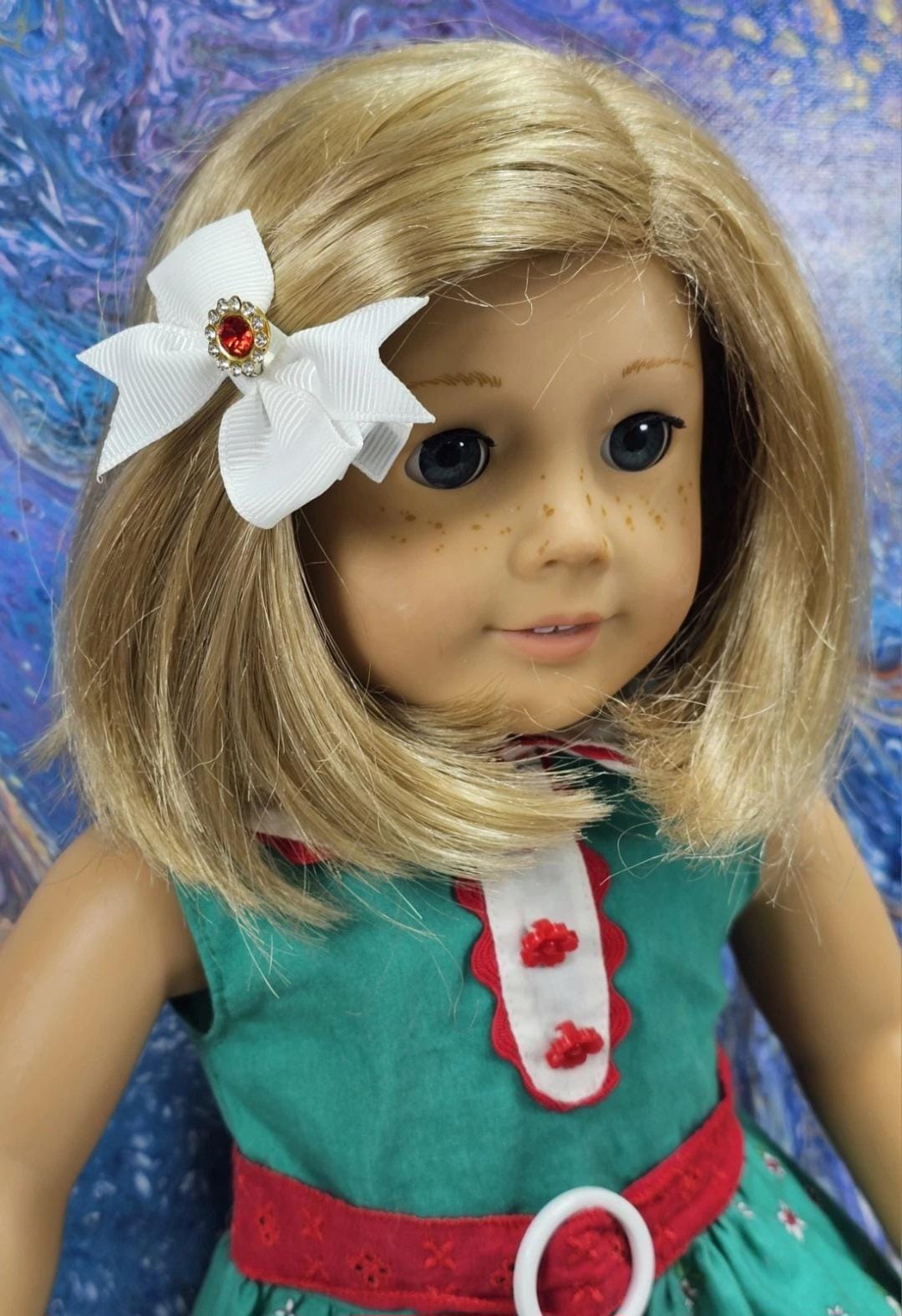 kit kittredge green dress Gwendolyn Doll Dress main image 1