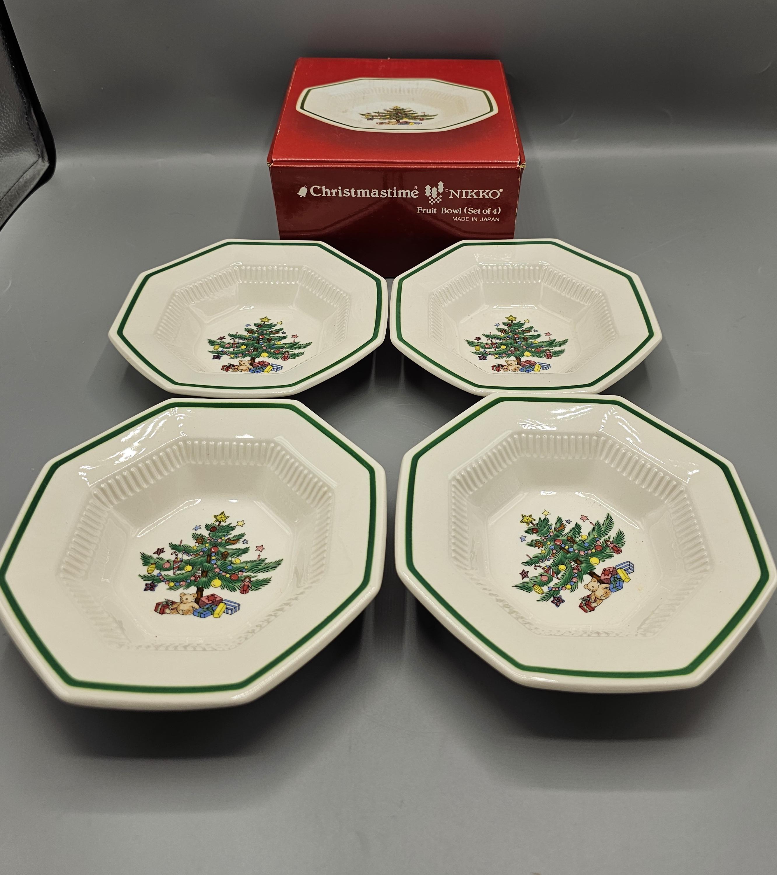 Candy Dish Nikko Christmas Dishes NIKKO Christmastime Candy Dish