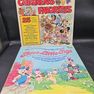 Vintage Records, DISNEY Album, CHILDRENS FAVORITES