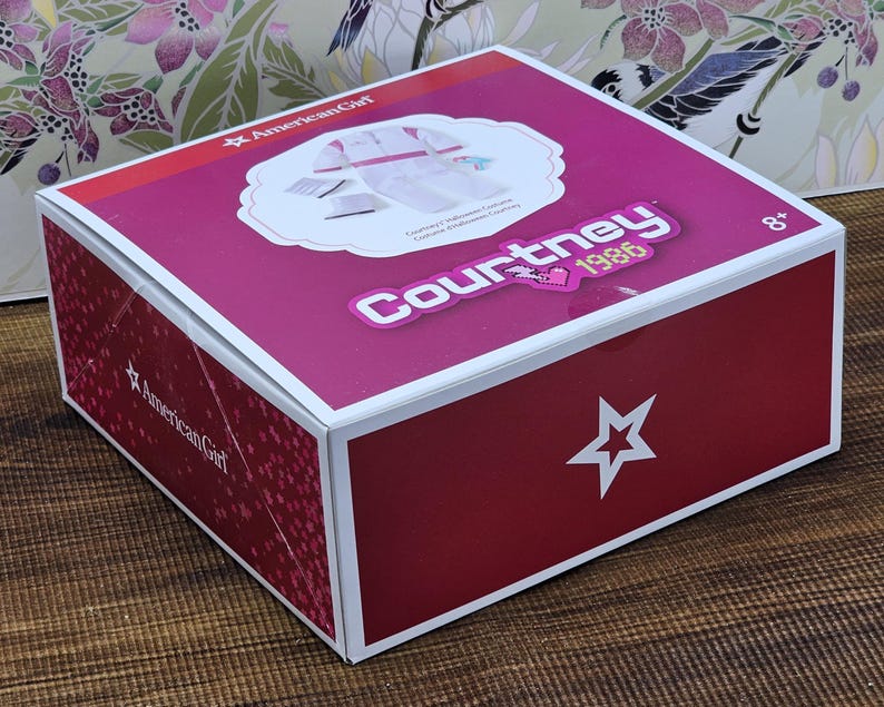 American Girl Courtney Moore Doll - 1980s Era - Clothes & Accessories - Care Bears Boom Box Mix Tape Halloween Pac-Man Lunch Box bild 9