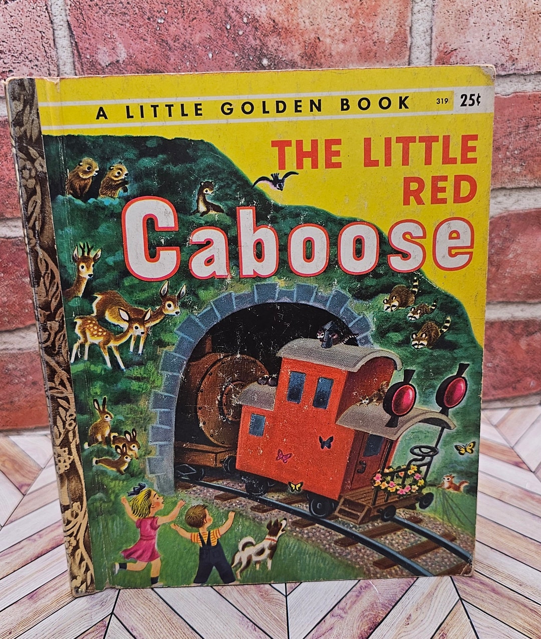 Little Golden Book the Little Red Caboose by Marian Potter