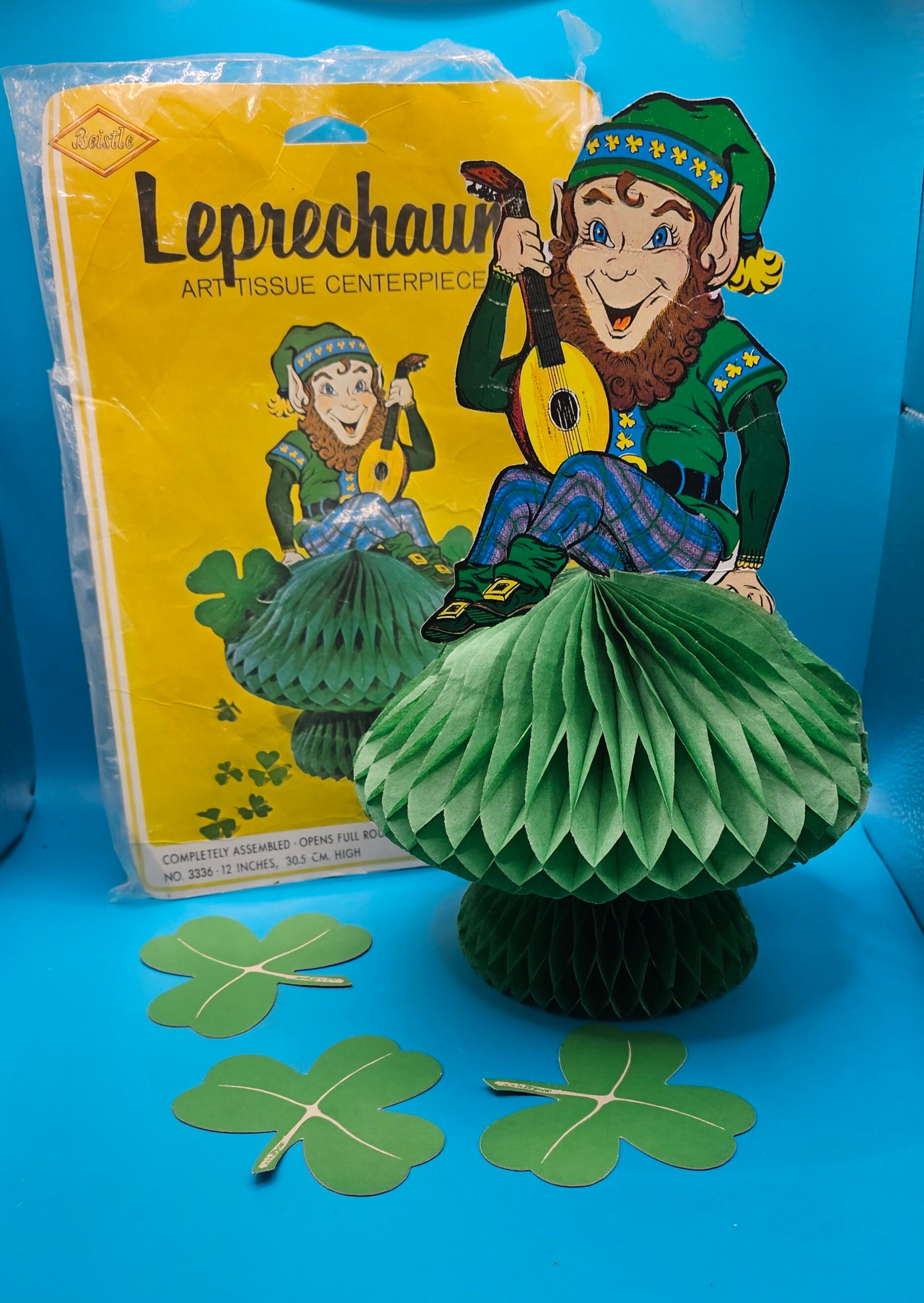 Beistle Vintage Leprechaun Saint Patrick's Day Decoration Original ...