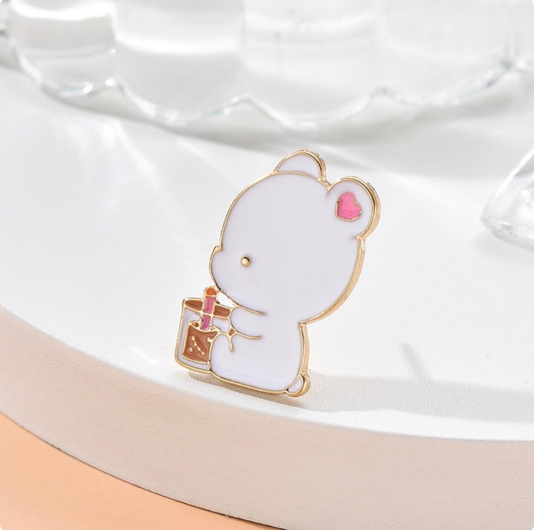 Cutie Enamel Pins Cute Pins Enamel Kawaii Pins Lapels - Etsy