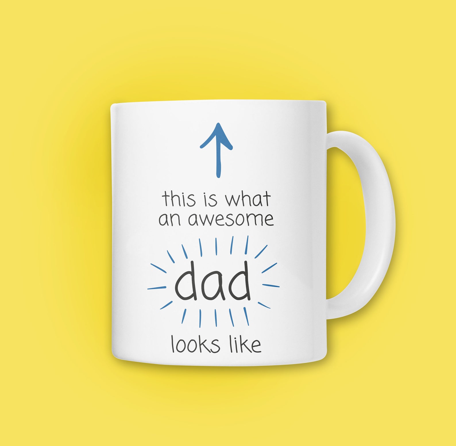 Awesome Dad Mug Tea lover Coffee lover Gift for him Etsy