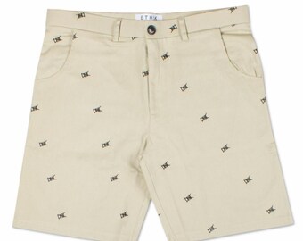 Girls Khaki Shorts Etsy